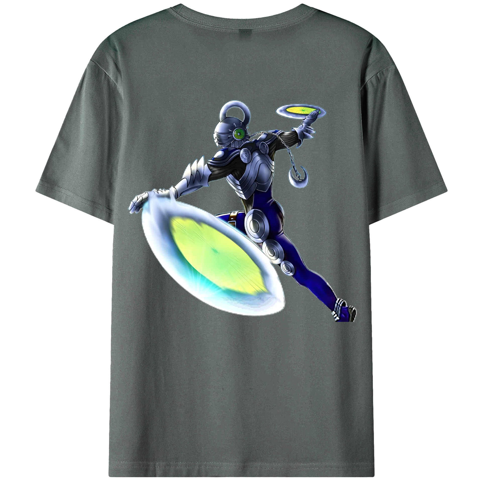 （画像用） 遊☆戯☆王 Yu-Gi-Oh! 綿100％半袖Tシャツ（背面プリント）